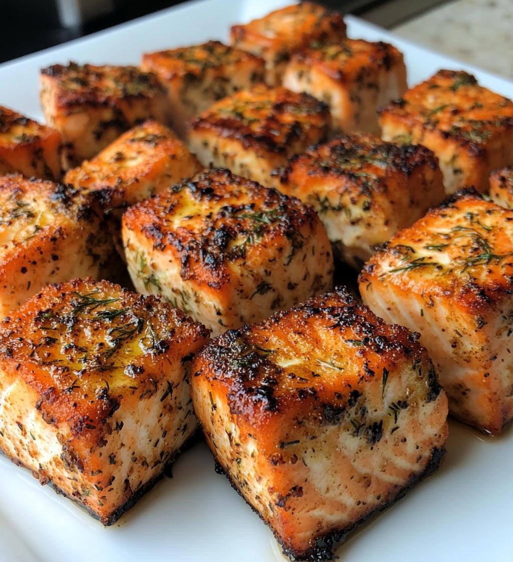 Crispy Air Fryer Salmon Bites Ready in Just 15 Minutes