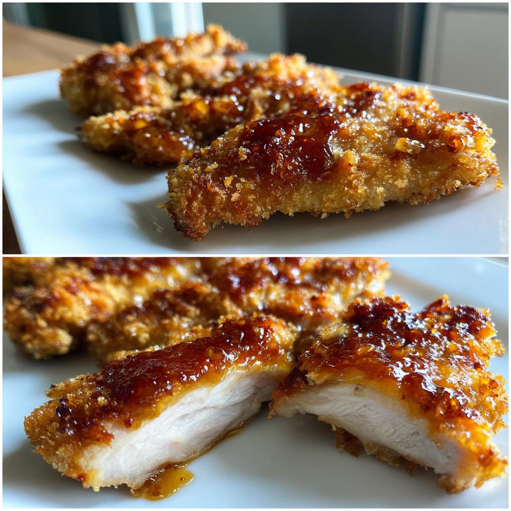 Baked Crispy Spicy Honey Chicken - detail 1
