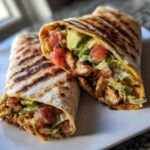 Grilled Spicy Chicken Tortilla Wrap