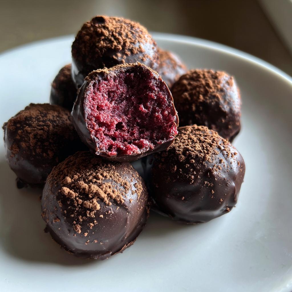 Red Velvet Cake Truffles - detail 1