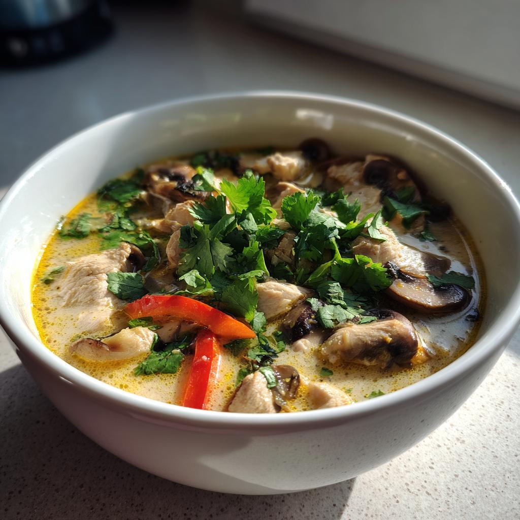“Amazing 30-Minute Thai Chicken Soup for Busy Nights”