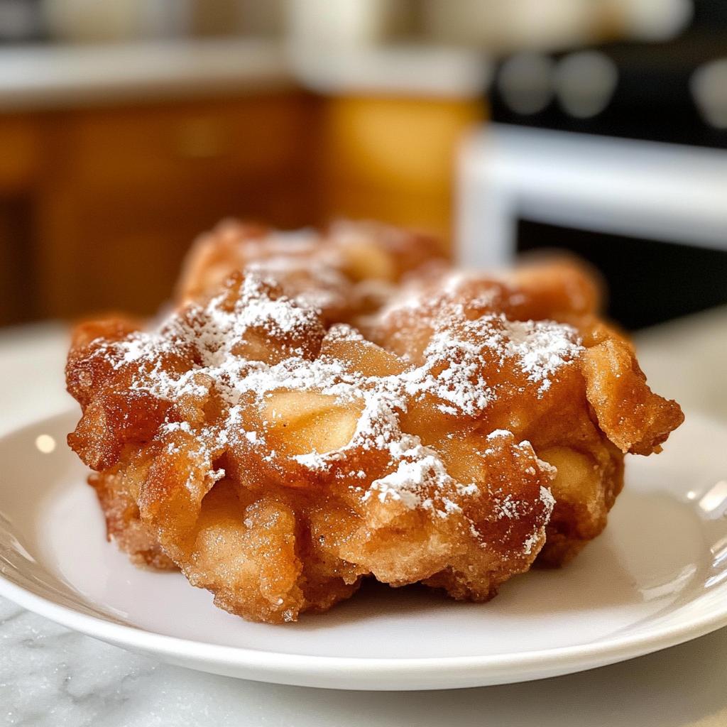 BAKED APPLE FRITTERS - detail 1