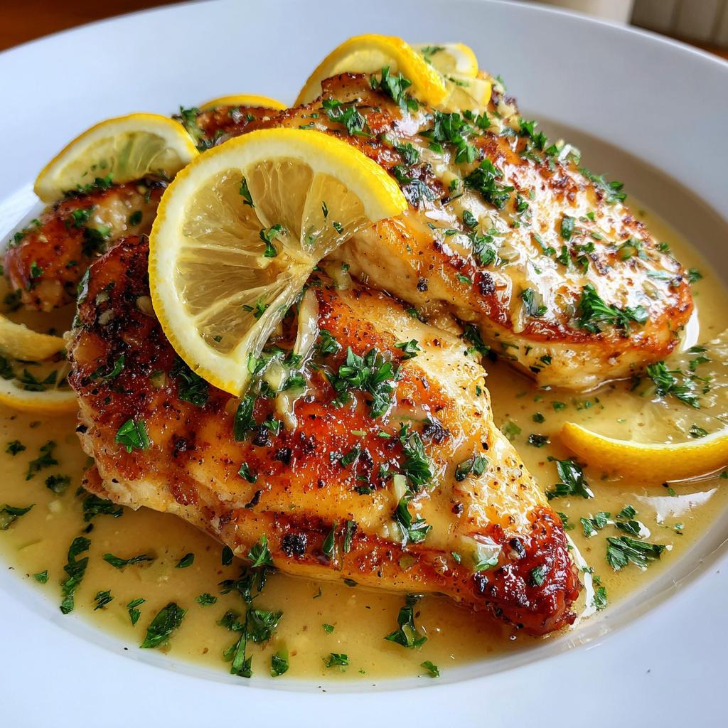 Baked Lemon Butter Chicken - detail 1