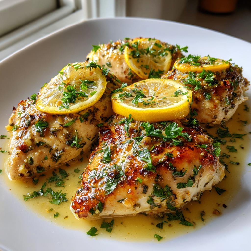Baked Lemon Butter Chicken