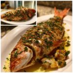Baked Red Snapper with Garlic and Herbs: Mediterranean Delight
