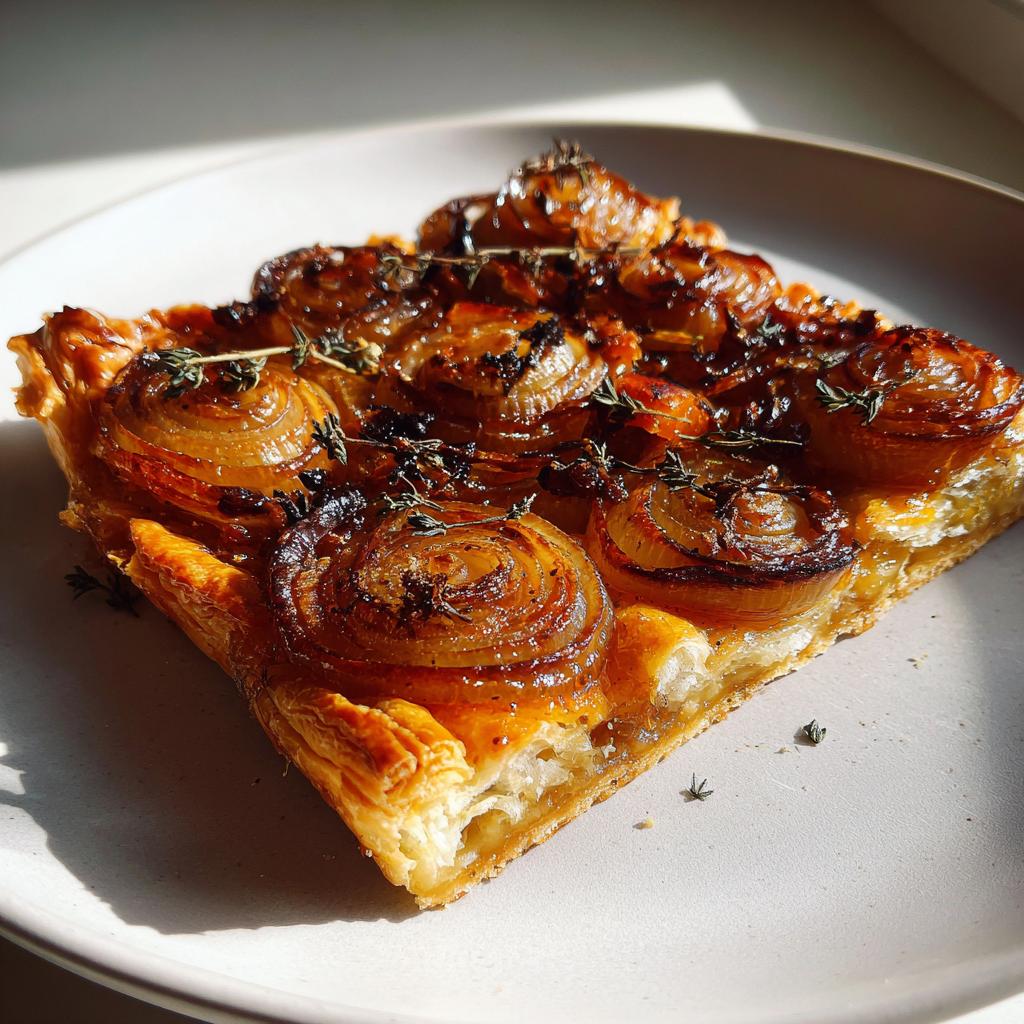 Irresistible Caramelized Onion Butternut Squash Tart Recipe