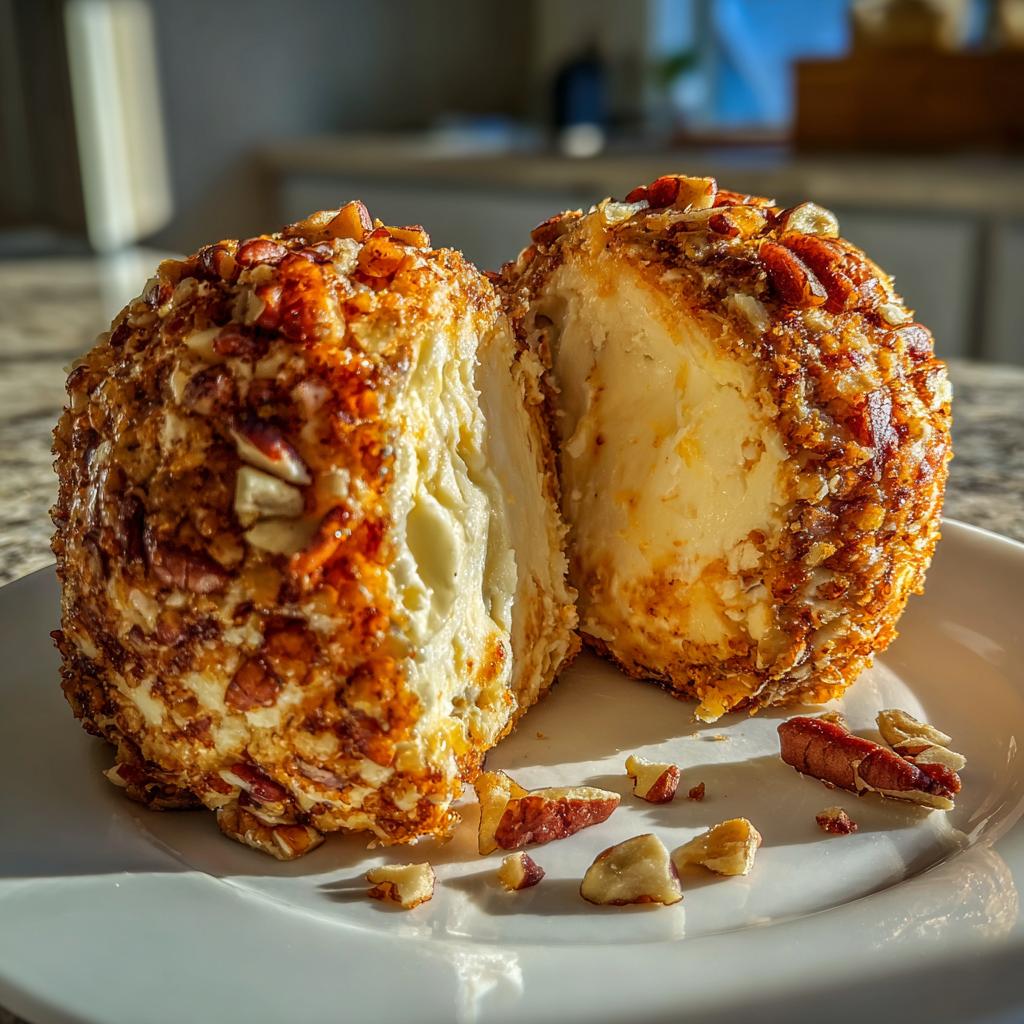 Cheese Ball with 3 ingredients - detail 1