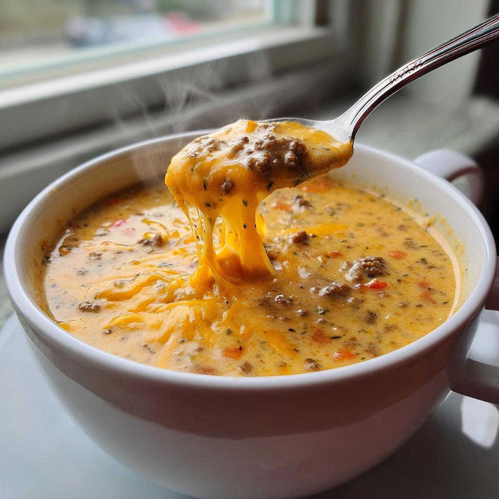 Cheeseburger Soup That’s Comfort in a Bowl - detail 1