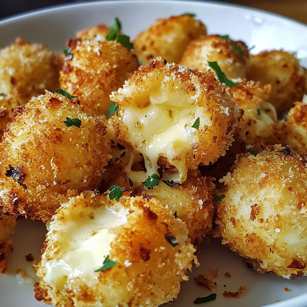 Cheesy Parmesan Mozzarella Bites - detail 1