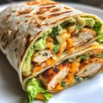 Chicken Avocado Ranch Burritos