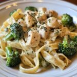 Creamy Chicken Broccoli Alfredo Pasta