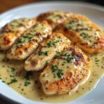 Creamy Garlic Parmesan Chicken Fillets