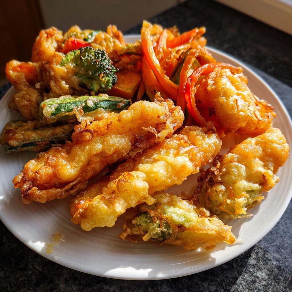 Magical Crispy Tempura Vegetables Ready in 30 Minutes