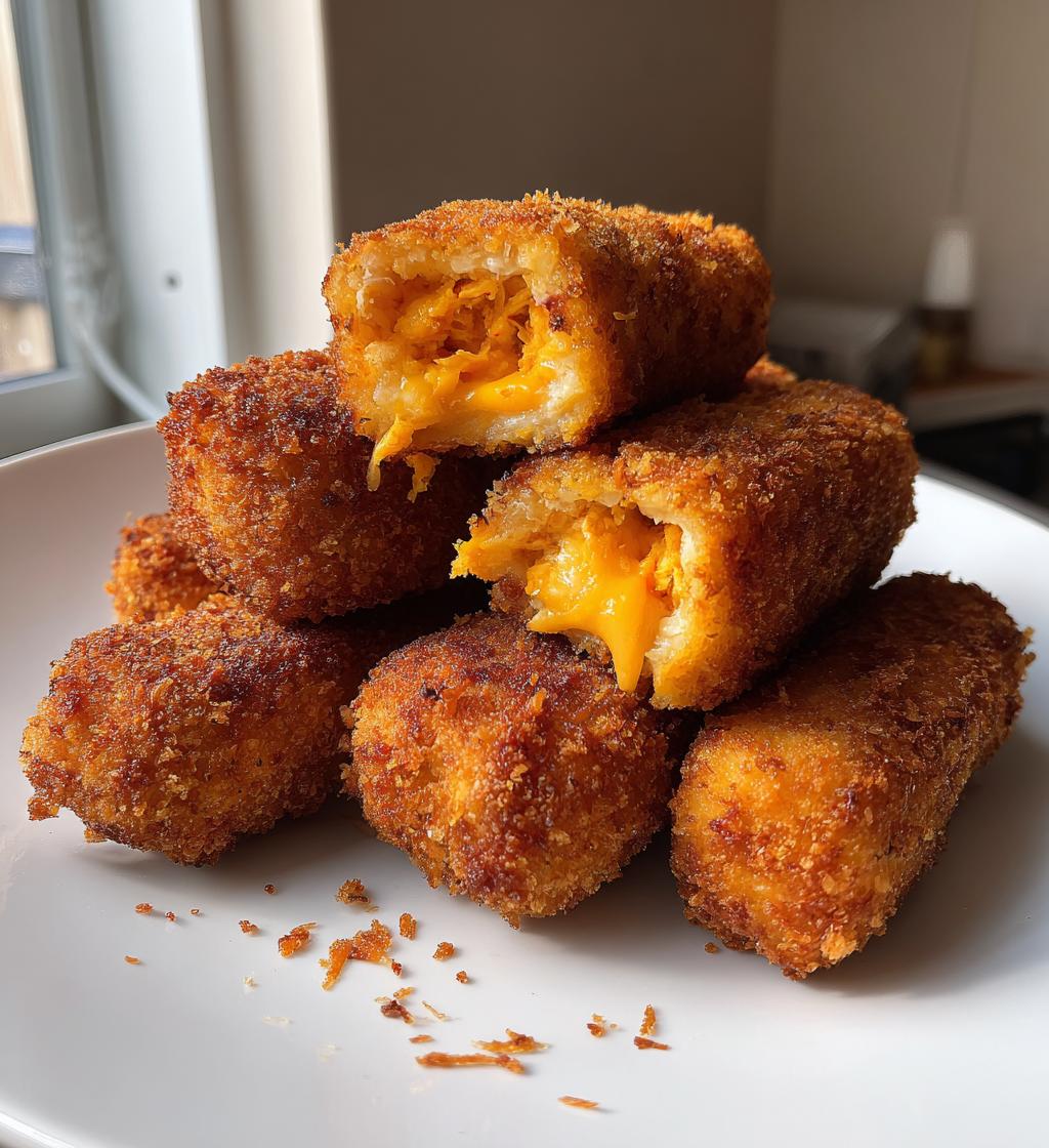 Croquettes with Spicy Chicken and Cheddar Cheese - detail 2