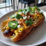 Fusion Elote Banh Mi Hot Dogs