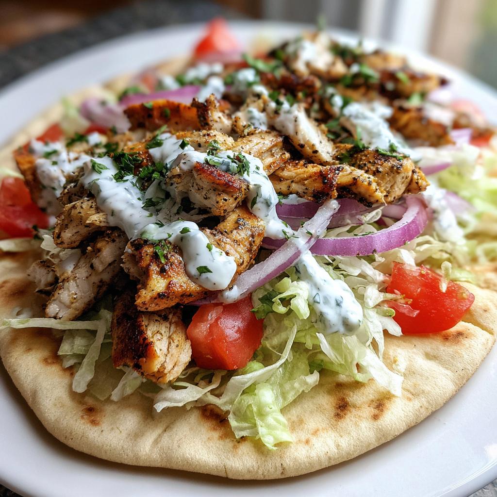 Greek-Style Chicken Gyros with Homemade Tzatziki Everyone Will Love - detail 1