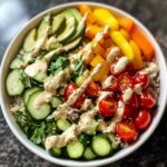 Harvest Quinoa Bowl with Creamy Tahini Dressing