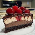 Heavenly Black Forest Cheesecake Delight