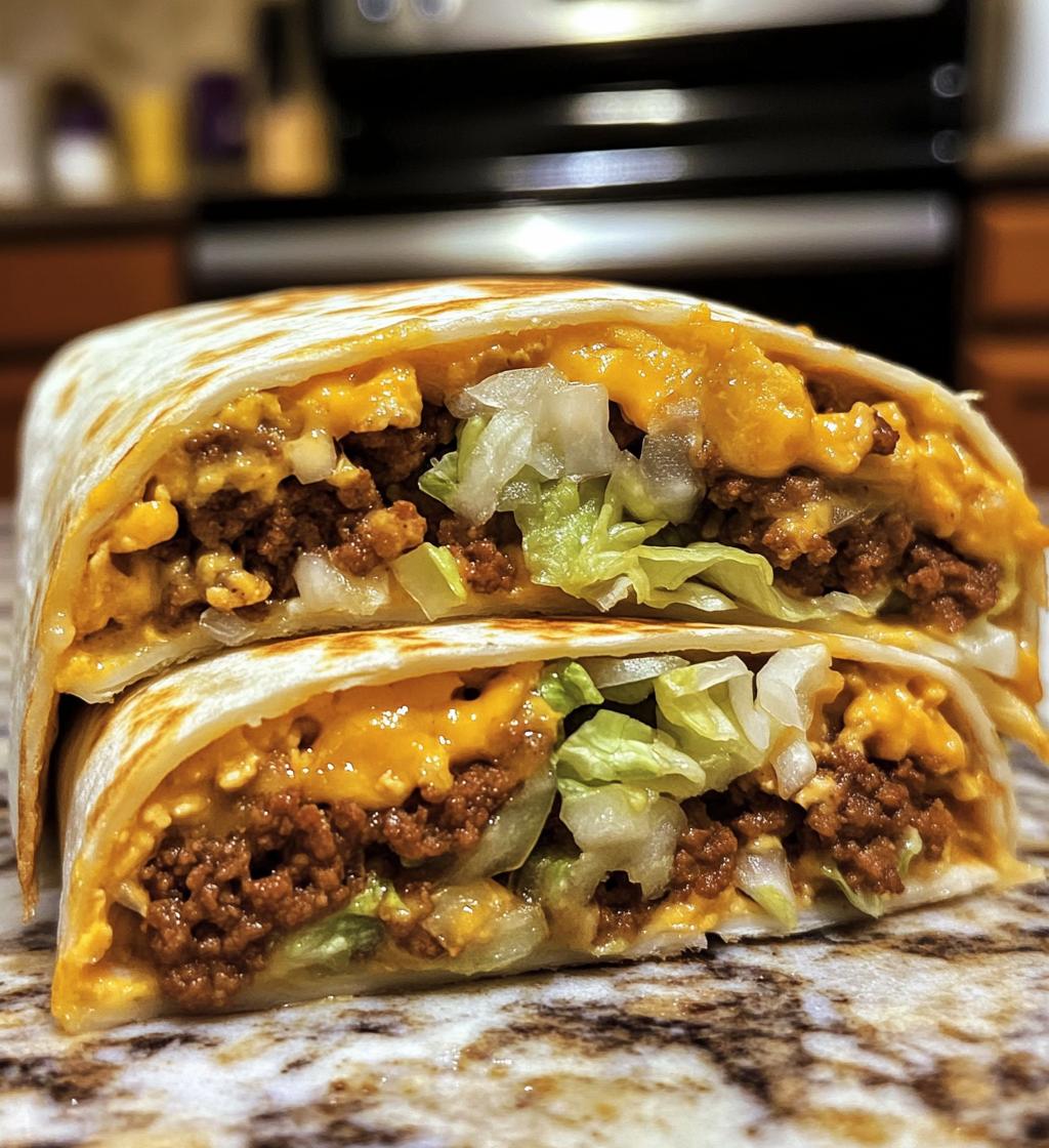 Homemade Big Mac Wraps With Special Sauce - detail 1