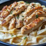 Homemade Chicken Alfredo Pasta