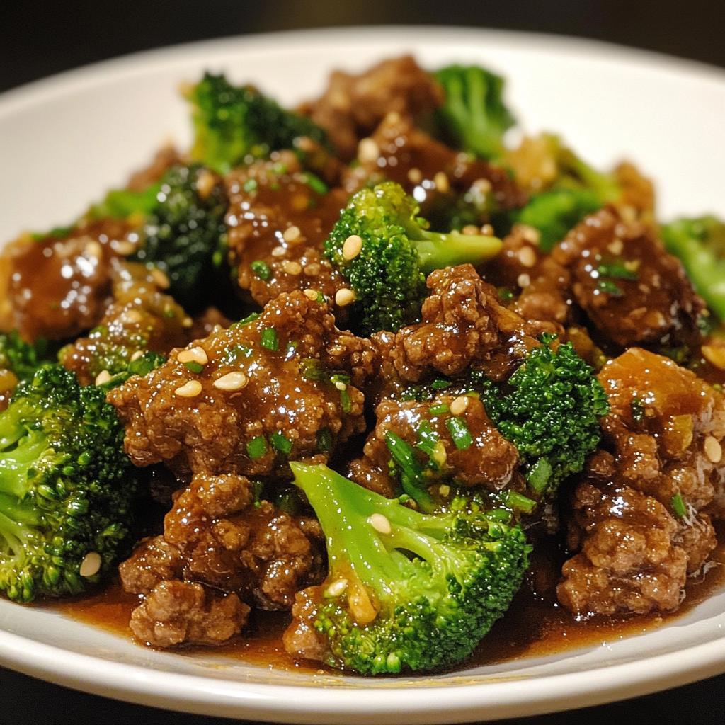 Honey Garlic Ground Beef and Broccoli: A Quick & Flavor-Packed Weeknight Dinner - detail 1