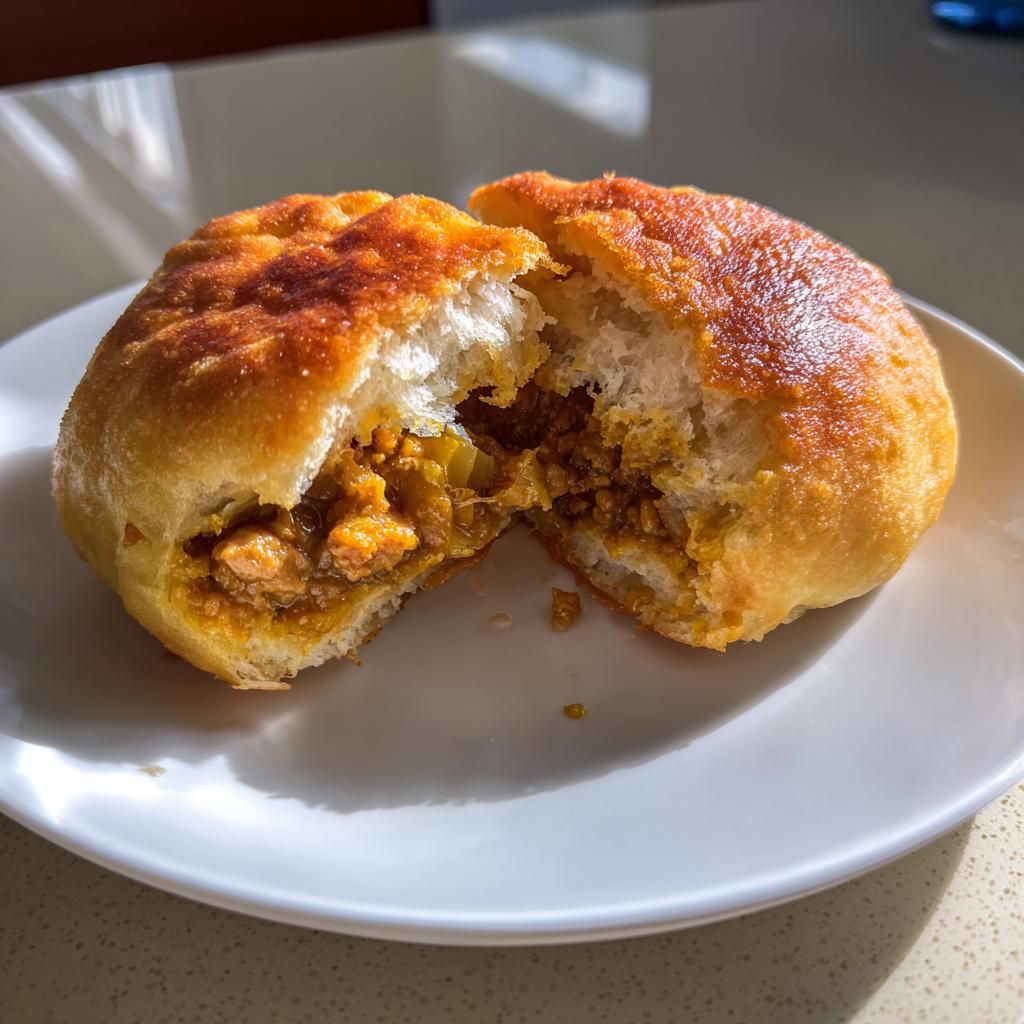 Japanese Curry Bun - detail 1