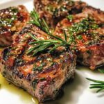 Juicy Grilled Lamb Chops with Herbs