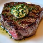 Juicy Steak with Herb Garlic Butter