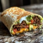 Loaded Nacho Cheese Beef Wrap