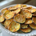 Oven-Baked Crispy Zucchini Chips