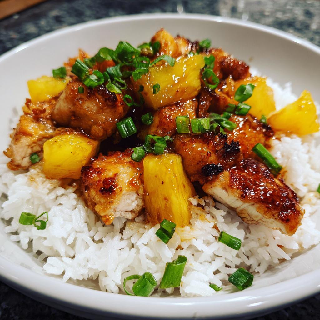 Pineapple Chicken and Rice