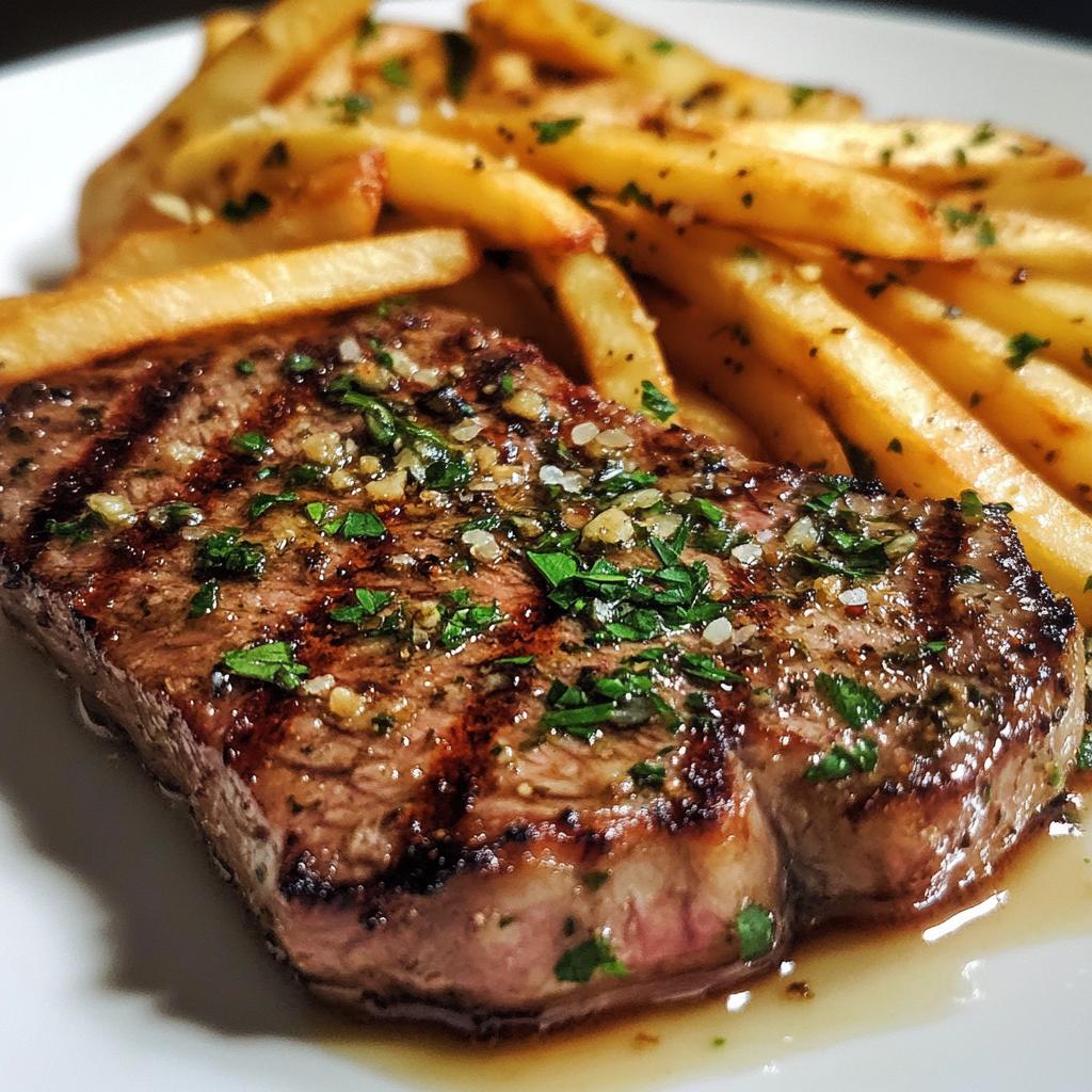 Juicy Ribeye med vitlökssmör – 20-Minute Steakhouse Dinner
