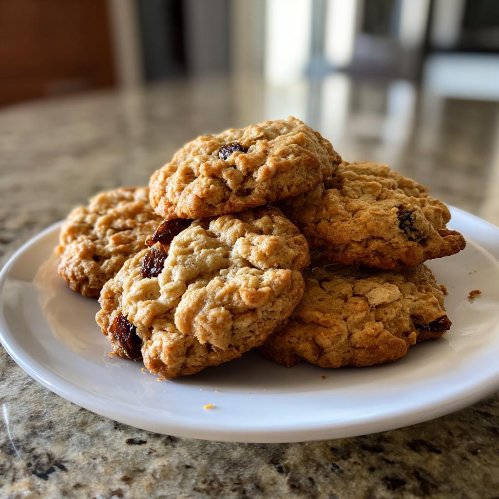 Irresistible Soft and Chewy Oatmeal Raisin Cookies Recipe
