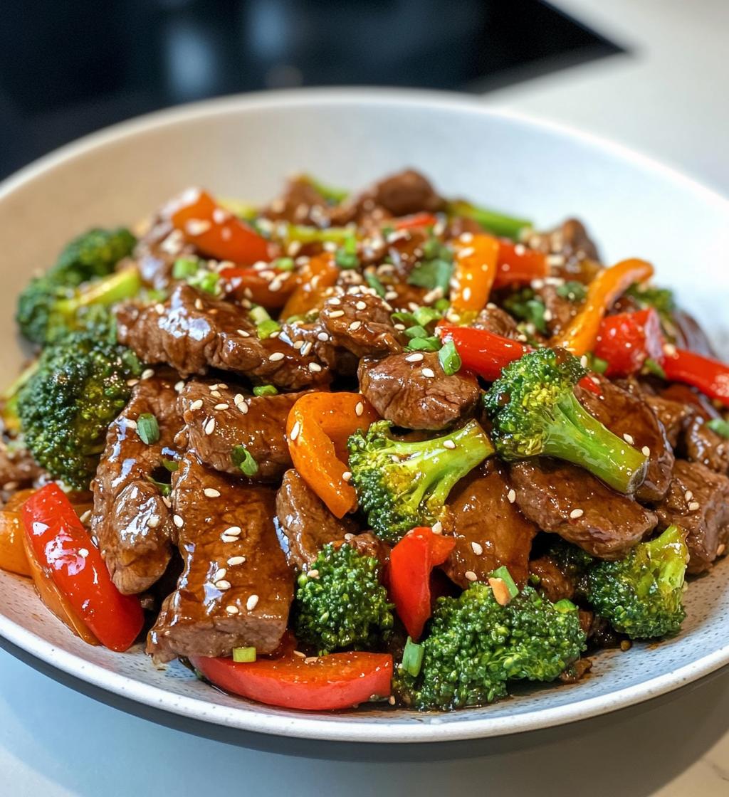 Spicy Honey Beef Stir-Fry with Vegetables - detail 1