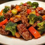 Spicy Honey Beef Stir-Fry with Vegetables