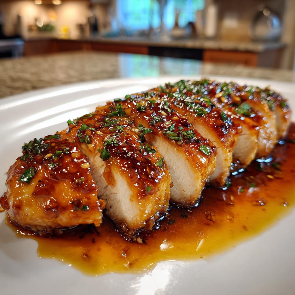 Spicy Honey Garlic Chicken - detail 1