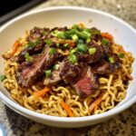 Steak Stir-Fried Ramen