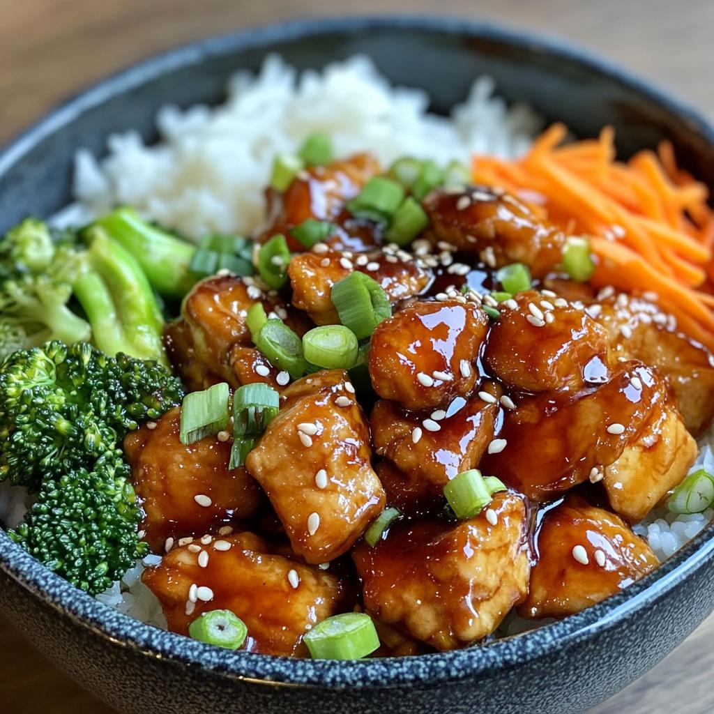 Sweet & Sticky Teriyaki Chicken Bowls