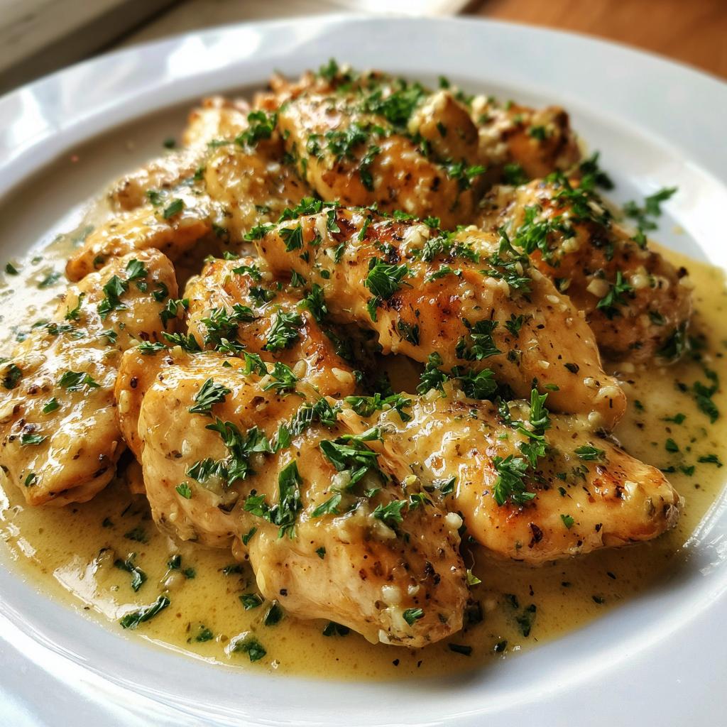 Tender Chicken in Creamy Butter Garlic Sauce – 30-Minute Marvel