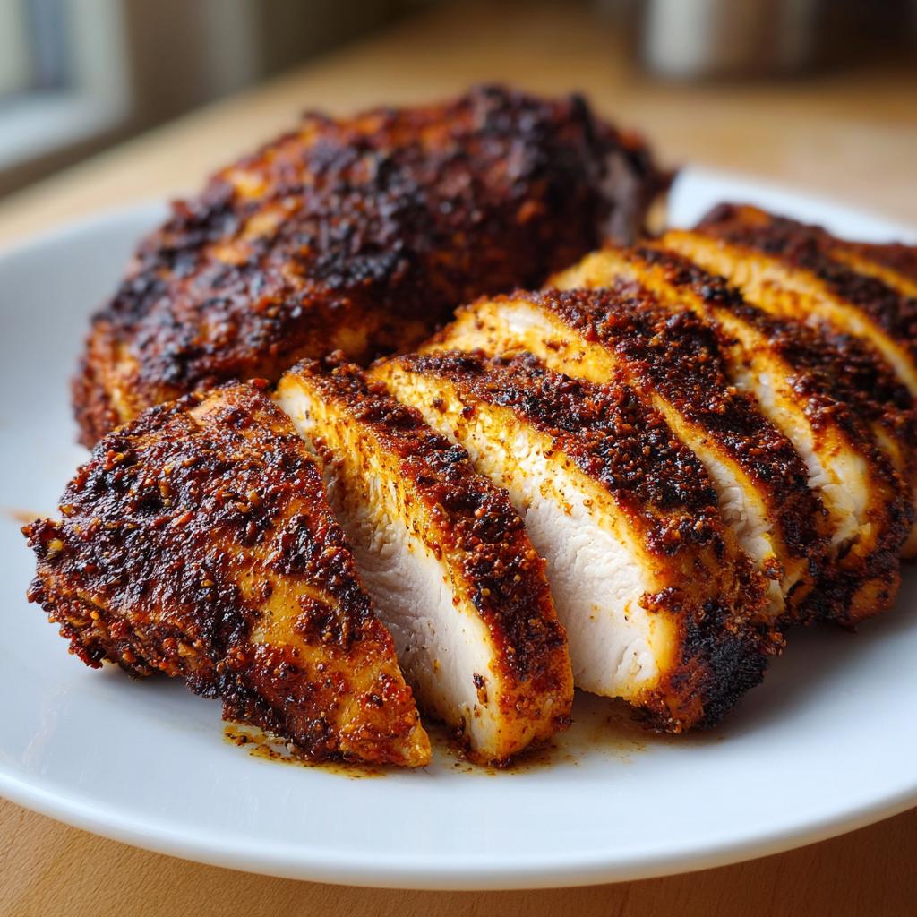 30 Minute Blackened Chicken Menu