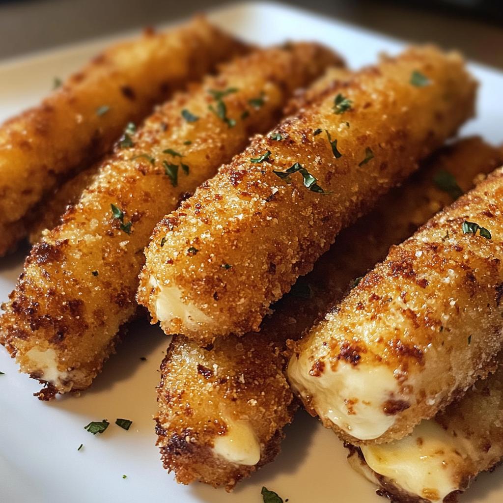 Perfecte krokante airfryer mozzarella sticks in 20 minuten
