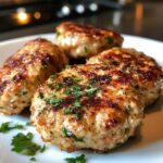 Chicken Rissoles (chicken patties!)