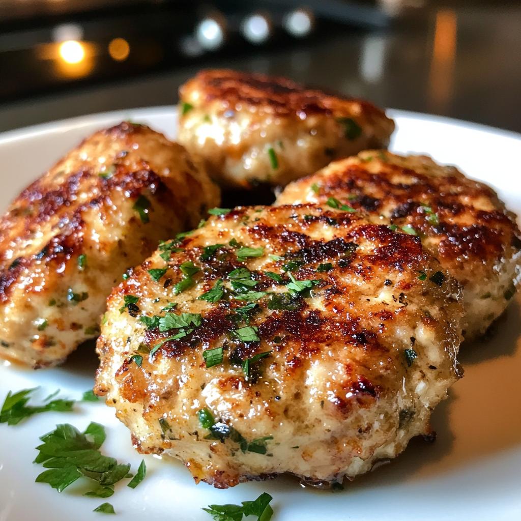 Chicken Rissoles (chicken patties!)