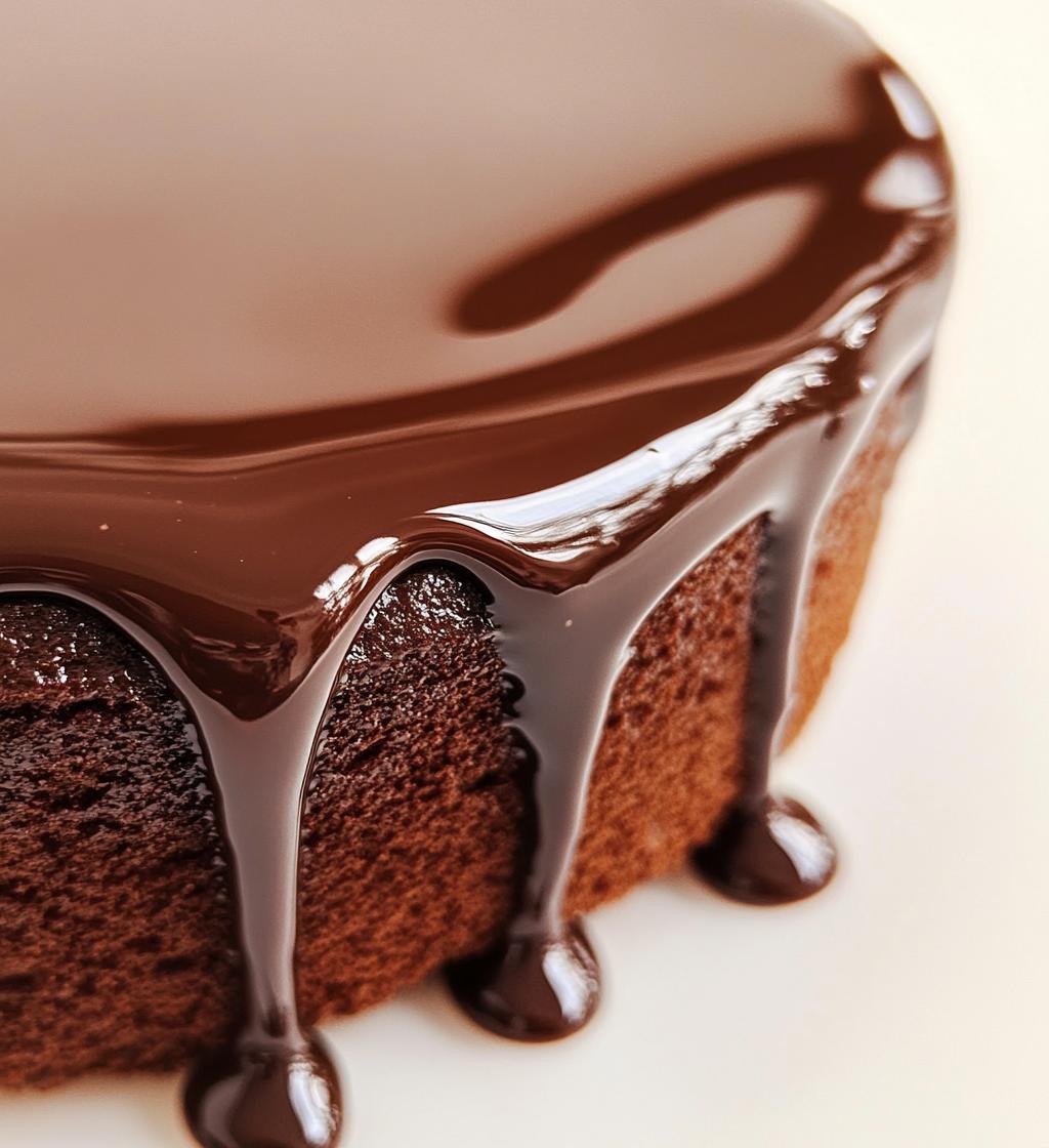 Chocolate Mirror Glaze