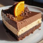 Chocolate Orange Cheesecake – A Rich & Zesty Indulgence!
