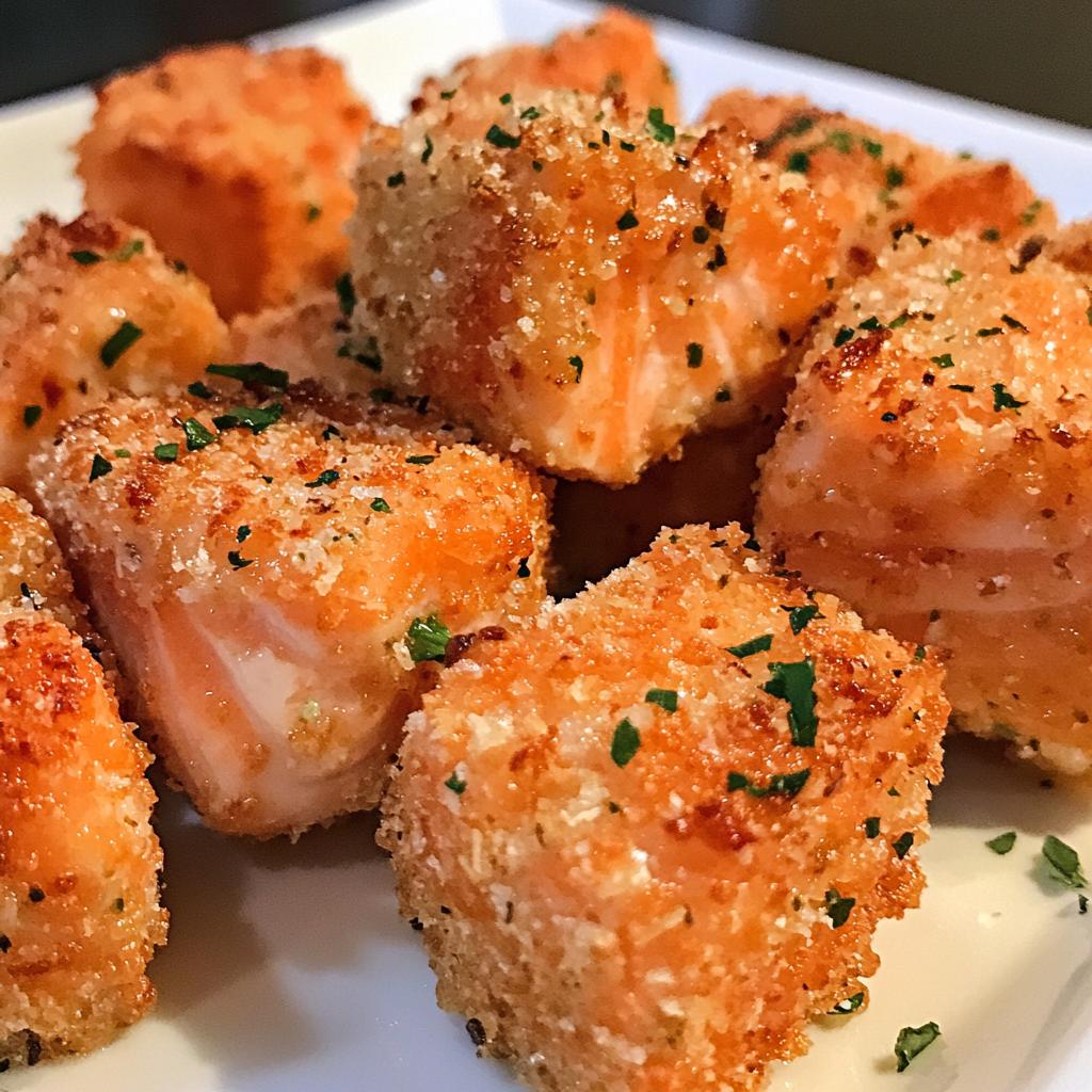 20-Minute Crispy Bang Bang Salmon Bites You’ll Crave