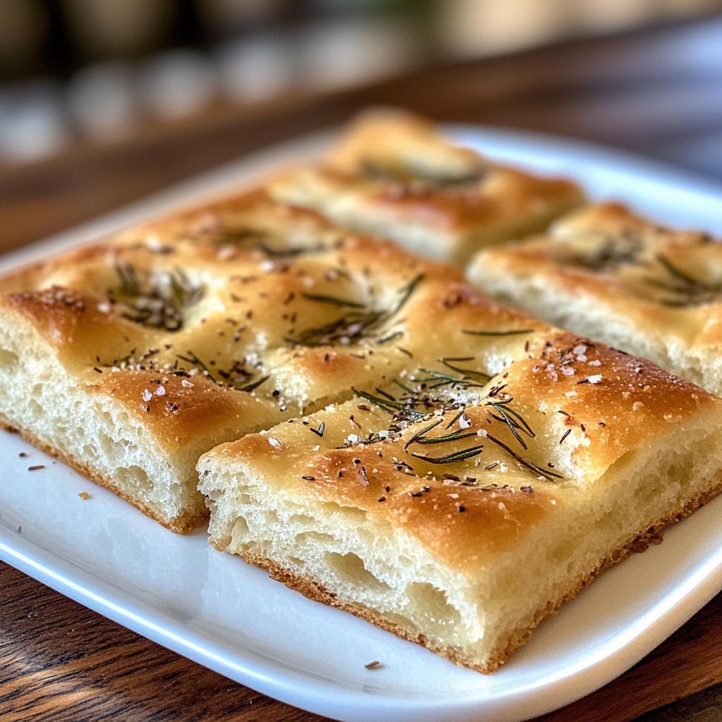 Easy Focaccia Bread Recipe