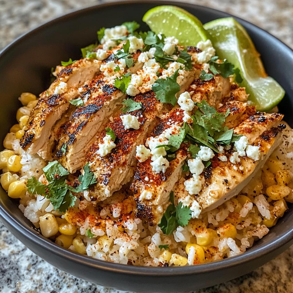 Easy Street Corn Chicken Rice Bowl