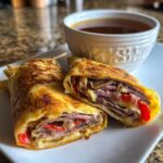 Franse dip tortilla roll-ups