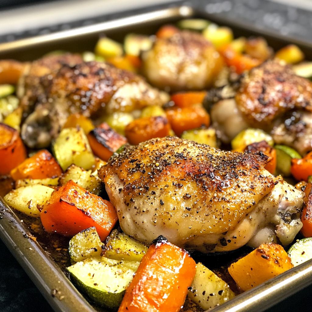 Geroosterde Groente en Kip Traybake: Simpel en Heerlijk